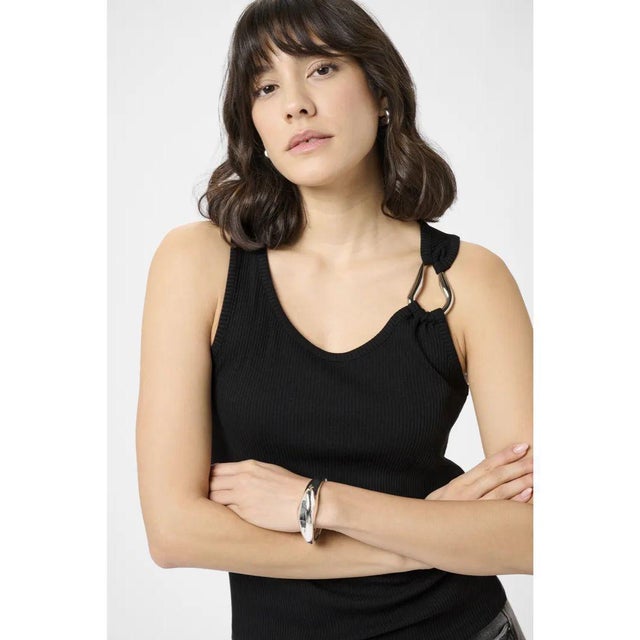 ルミニョン Lumignon Bijou grid ribbon dress S lumignon Bijou grid